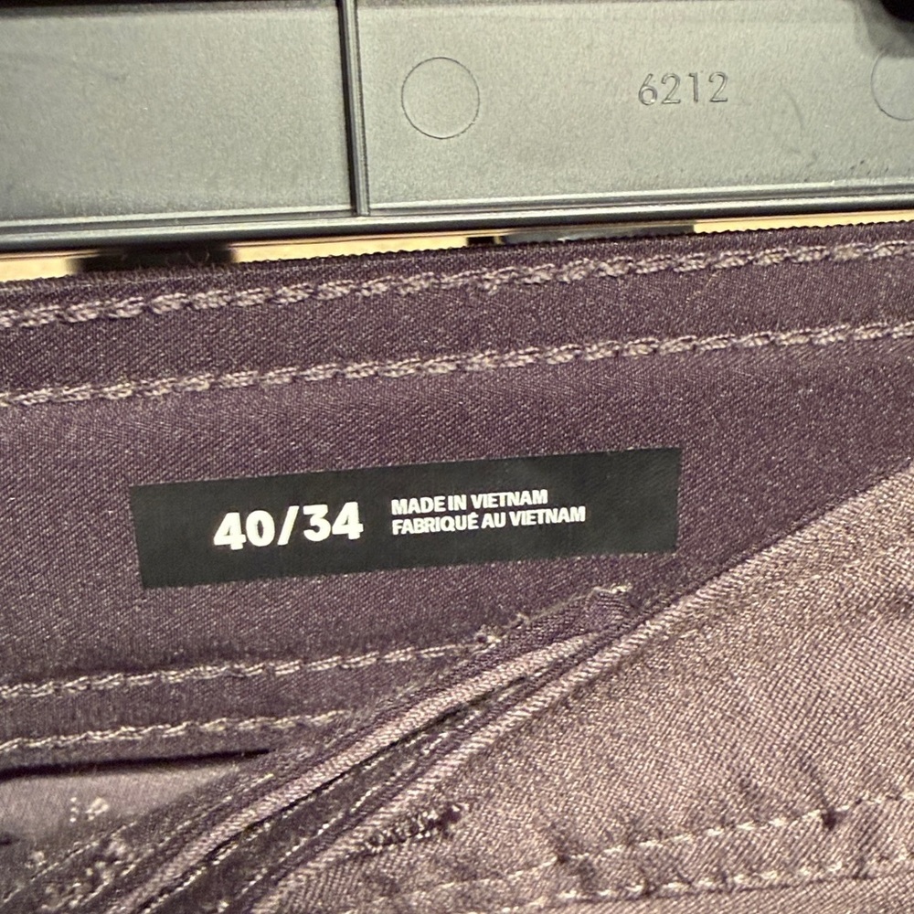 Men’s gray cargo hiking pants slim fit extra stretch size 40/34 $95.00 - Picture 5 of 10